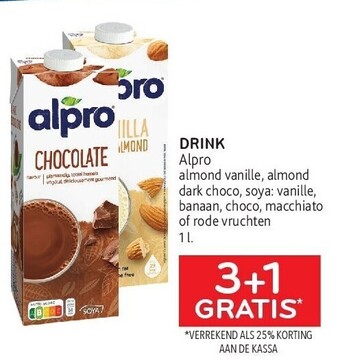 Alvo Drink alpro aanbieding