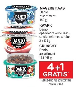 Alvo Magere kaas danio aanbieding