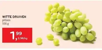 Alvo Witte druiven pitloos 500 g aanbieding