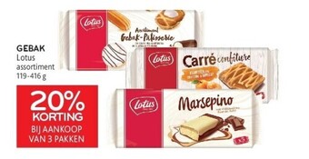 Alvo Gebak lotus aanbieding
