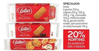 Alvo Speculoos lotus aanbieding