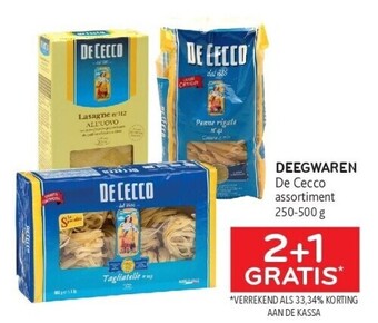 Deegwaren de cecco
