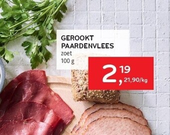 Alvo Gerookt paardenvlees zoet 100 g aanbieding