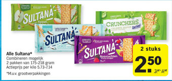 Albert Heijn Alle Sultana aanbieding