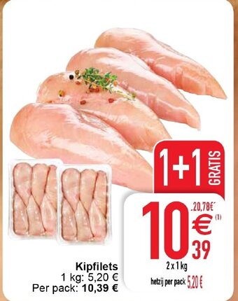 Cora Kipfilets aanbieding