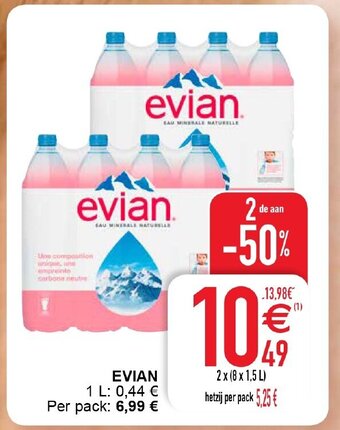 Cora Evian aanbieding