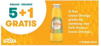 Prik en Tik Looza Orange 1L aanbieding