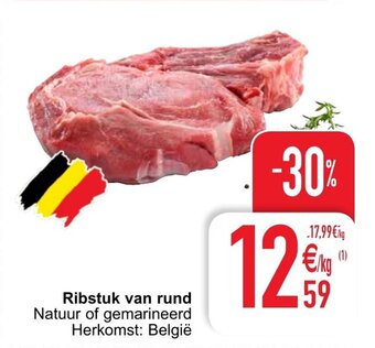 Cora Ribstuk van rund aanbieding
