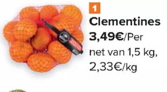 Carrefour Market Clementines 1.5kg aanbieding