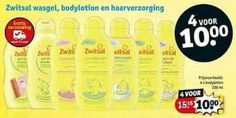 Kruidvat Bodylotion aanbieding