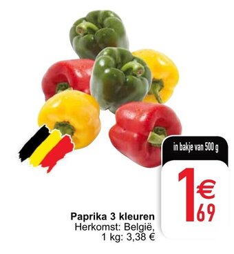 Cora Paprika 3 kleuren aanbieding