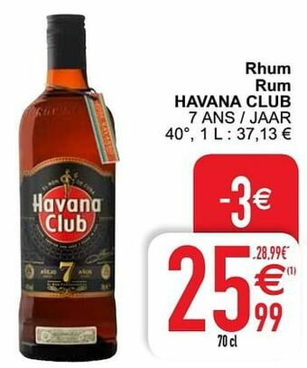 Rhum rum havana club