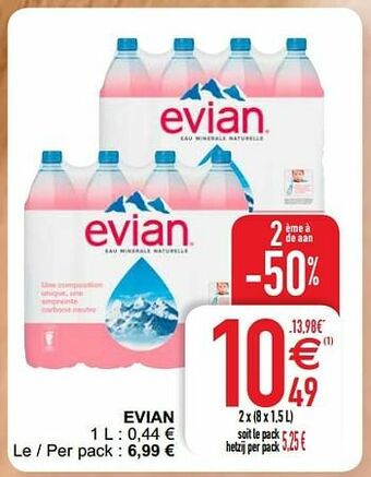 Cora Evian aanbieding