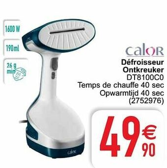 Cora Calor défroisseur ontkreuker dt8100c0 aanbieding