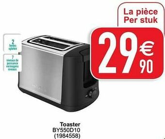 Cora Moulinex toaster by550d10 aanbieding