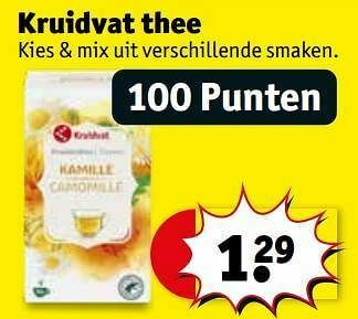 Kruidvat thee