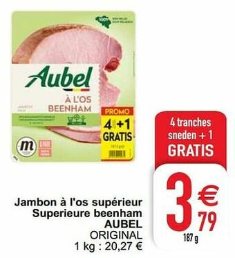 Cora Jambon à l`os supérieur superieure beenham aubel original aanbieding