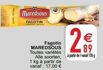 Cora Fagotin maredsous aanbieding