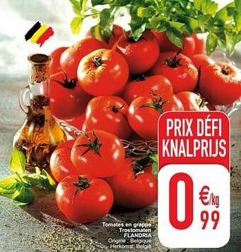 Cora Tomates en grappe trostomaten flandria aanbieding