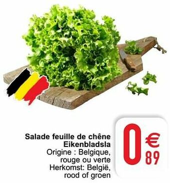 Cora Salade feuille de chêne eikenbladsla aanbieding