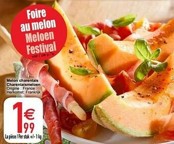 Cora Melon charentais charentaismeloen aanbieding