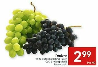 Intermarché Druiven aanbieding