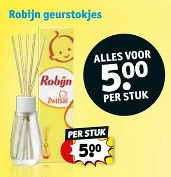 Kruidvat Robijn geurstokjes aanbieding
