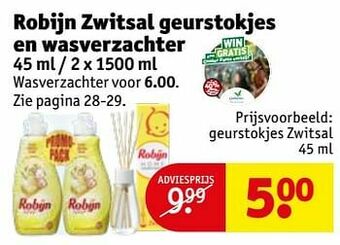 Kruidvat Geurstokjes zwitsal aanbieding