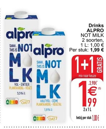Cora Alpro Drinks aanbieding