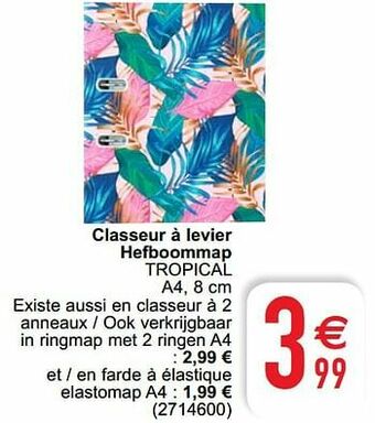 Cora Classeur à levier hefboommap tropical aanbieding