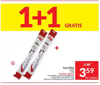 Fuet d'olot 1 + 1 gratis