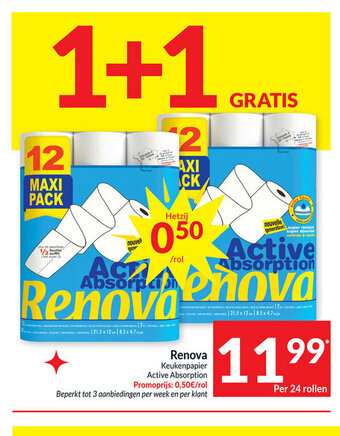Intermarché Renova per 24 rollen aanbieding