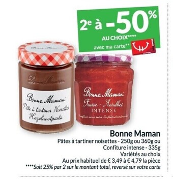 Intermarché Bonne maman aanbieding