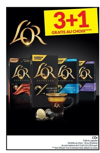 Intermarché L'or aanbieding