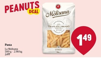 Delhaize Pasta la molisana 500 g aanbieding