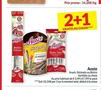 Intermarché Aoste aanbieding
