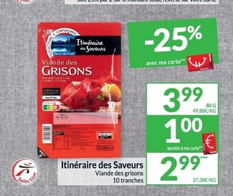Intermarché Itinéraire des saveurs aanbieding
