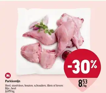 Delhaize Parkkonijn heel aanbieding