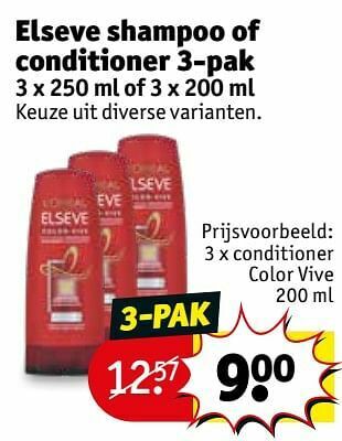 Kruidvat Conditioner color vive aanbieding
