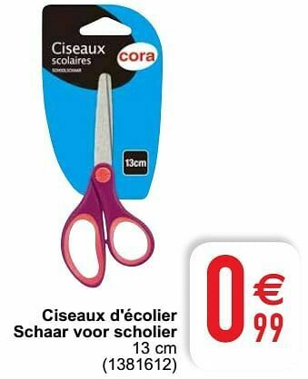 Ciseaux d`écolier schaar voor scholier