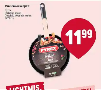 Delhaize Pannenkoekenpan pyrex aanbieding