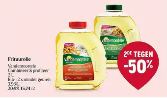 Delhaize Frituurolie vandemoortele aanbieding