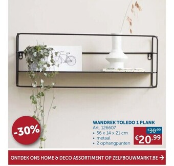 Wandrek toledo 1 plank