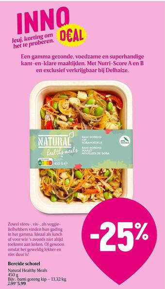 Delhaize Bereide schotel aanbieding