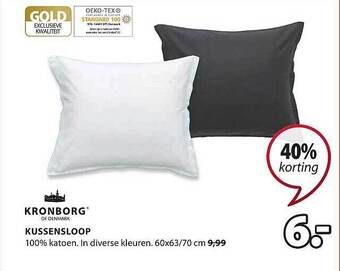 Jysk Kussensloop aanbieding