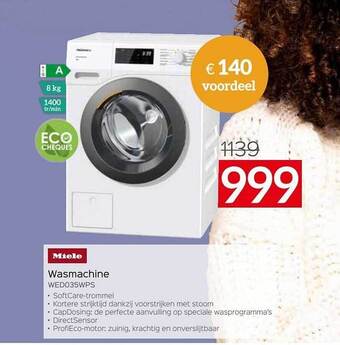 Miele wasmachine