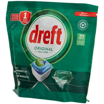 Action Dreft original tabs all in one aanbieding