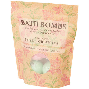 Action Bruisballen rose & green tea aanbieding