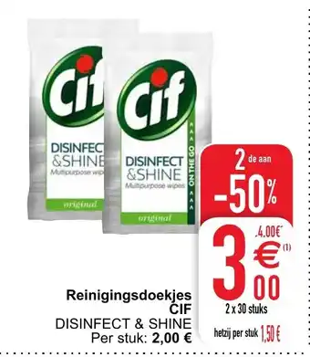 Cif Reinigingsdoekjes