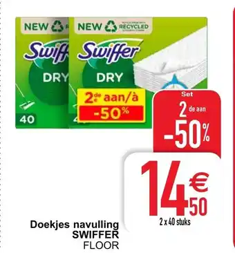Cora Swiffer Doekjes navulling aanbieding
